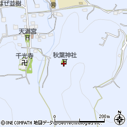秋葉神社周辺の地図