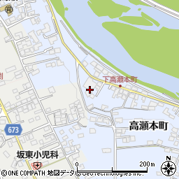 大分県日田市高瀬本町523周辺の地図