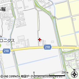 佐賀県神埼市神埼町本堀2806-14周辺の地図