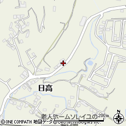 大分県日田市日高1613-1周辺の地図