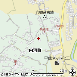 大分県日田市内河野45周辺の地図