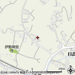 大分県日田市日高1545-7周辺の地図