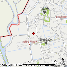 佐賀県三養基郡上峰町前牟田1334周辺の地図