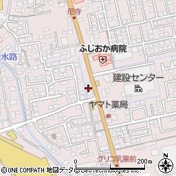 中牟田モータース事務所周辺の地図