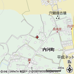 大分県日田市内河野64-2周辺の地図