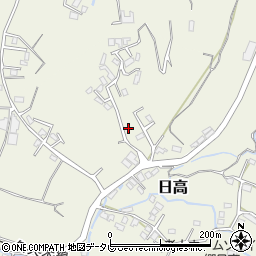 大分県日田市日高1619-29周辺の地図