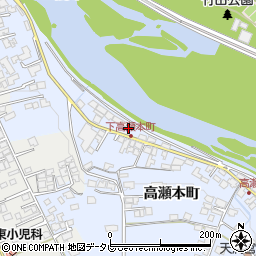 大分県日田市高瀬本町528-1周辺の地図