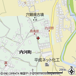 大分県日田市内河野207-2周辺の地図