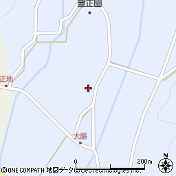 愛媛県宇和島市三間町大藤482周辺の地図