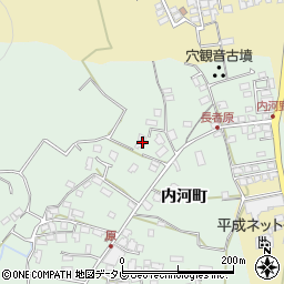 大分県日田市内河野37周辺の地図