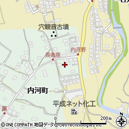 大分県日田市内河野207-1周辺の地図