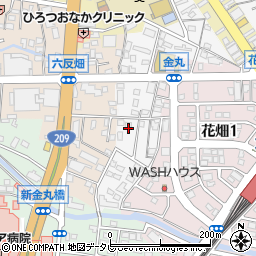 福岡県久留米市西町1379-3周辺の地図