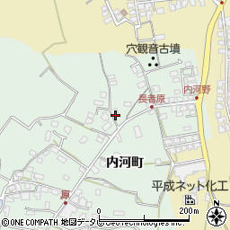 大分県日田市内河野40-10周辺の地図
