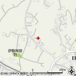大分県日田市日高1545-12周辺の地図