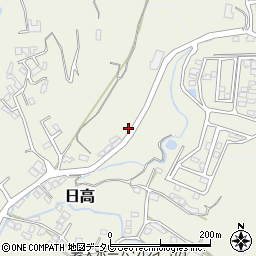 大分県日田市日高1641-1周辺の地図