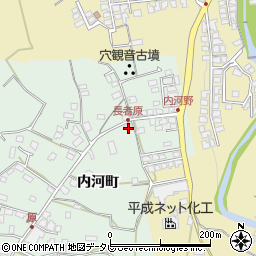 大分県日田市内河野43周辺の地図