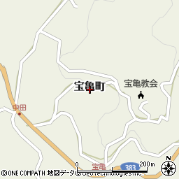 長崎県平戸市宝亀町周辺の地図