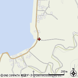 愛媛県宇和島市吉田町白浦2116周辺の地図