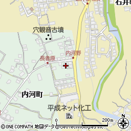 大分県日田市内河野205-1周辺の地図