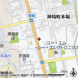エヴァーグリーン神埼ＫＯＲＯ館周辺の地図