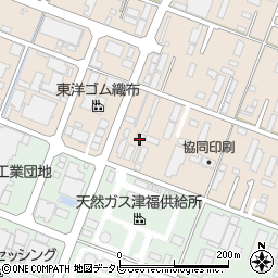 カーサあんとく弐番館周辺の地図