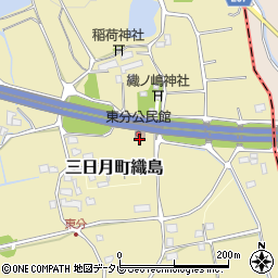 佐賀県小城市東分395周辺の地図