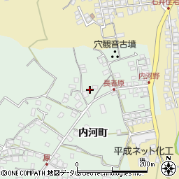 大分県日田市内河野40-1周辺の地図
