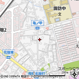 福岡県久留米市西町1022周辺の地図