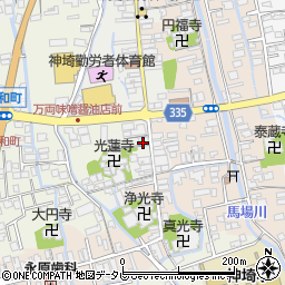佐賀県神埼市三丁目491周辺の地図