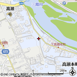 大分県日田市高瀬本町515-2周辺の地図