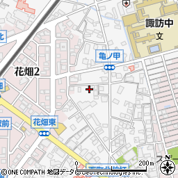 福岡県久留米市西町1018周辺の地図