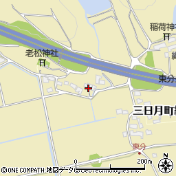 佐賀県小城市東分604-3周辺の地図