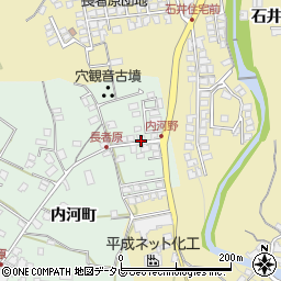 大分県日田市内河野204-6周辺の地図