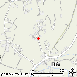 大分県日田市日高1619-19周辺の地図