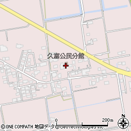 久富公民分館周辺の地図