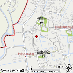 佐賀県三養基郡上峰町前牟田1314周辺の地図