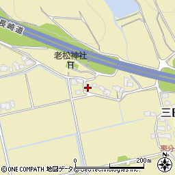 佐賀県小城市東分623周辺の地図