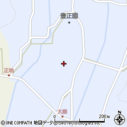 愛媛県宇和島市三間町大藤338周辺の地図