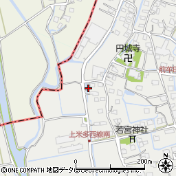 佐賀県三養基郡上峰町前牟田1344周辺の地図
