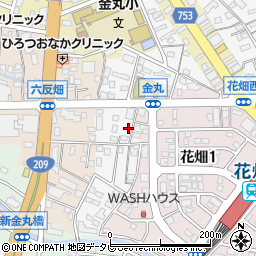 福岡県久留米市西町1312周辺の地図