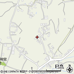 大分県日田市日高1622-12周辺の地図