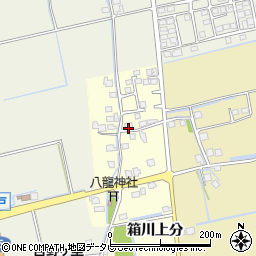 佐賀県神埼郡吉野ヶ里町箱川上分2612周辺の地図