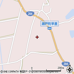 佐賀県伊万里市瀬戸町1758-2周辺の地図