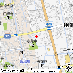 佐賀県神埼市神埼町本堀3263周辺の地図