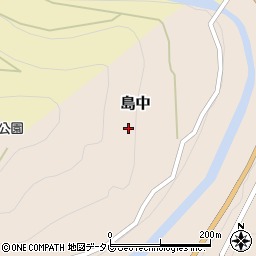 〒785-0775 高知県高岡郡梼原町島中の地図