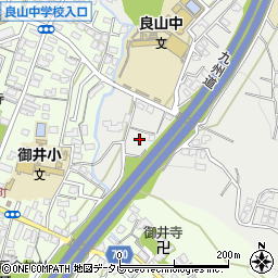 福岡県久留米市山川町57周辺の地図