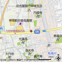 佐賀県神埼市三丁目480-3周辺の地図