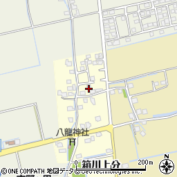 佐賀県神埼郡吉野ヶ里町箱川上分2608-4周辺の地図
