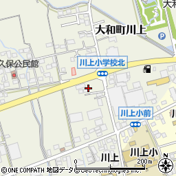 魚亭菊や　大和店周辺の地図