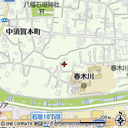 大分県別府市北石垣1241周辺の地図